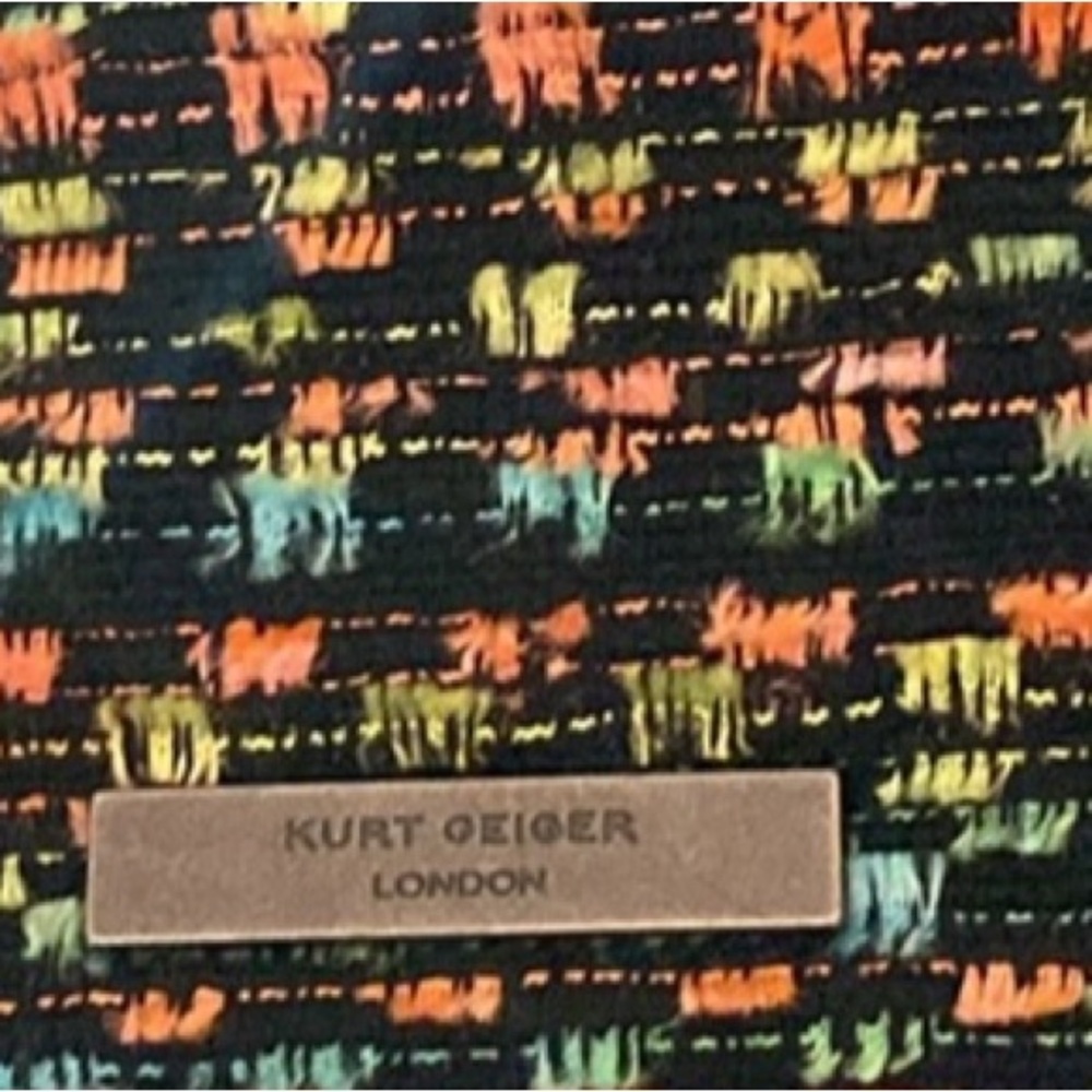 Kurt Geiger Mini Kensington Chain Rainbow Tweed